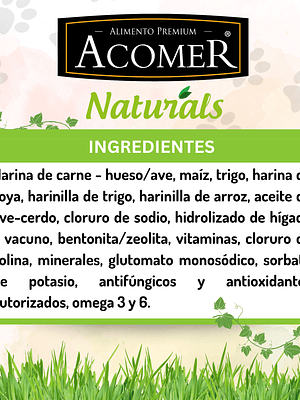 Acomer Naturals Perro Adulto 22Kg