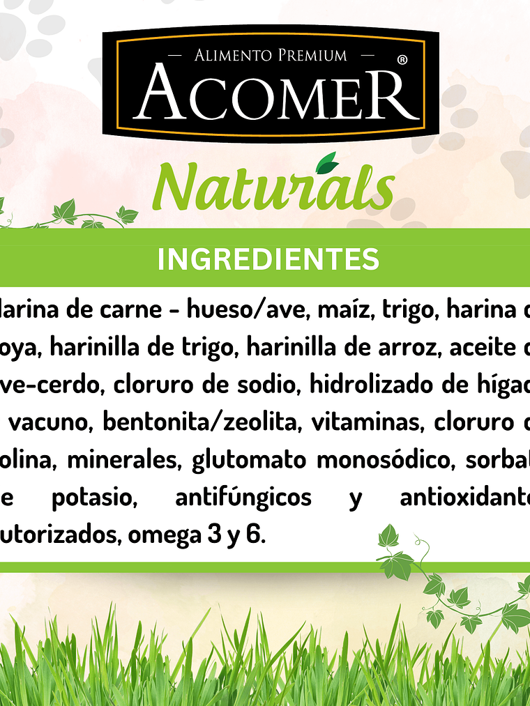 Acomer Naturals Perro Adulto 22Kg 2