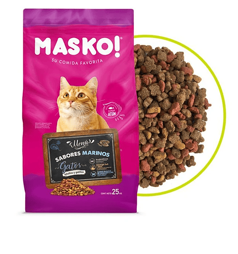 Alimento Para Gato Masko Sabor Atun 25k
