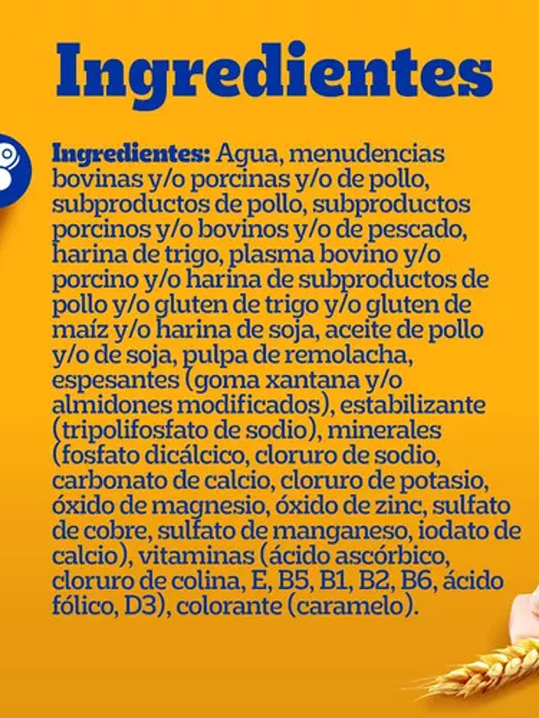 Pedigree alimento húmedo sobrecito perro adulto Pollo 12 unidades 6