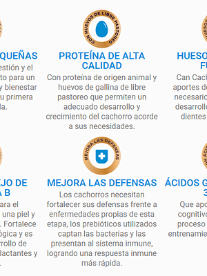 Can Cachorro Carne & Leche 18 Kg 