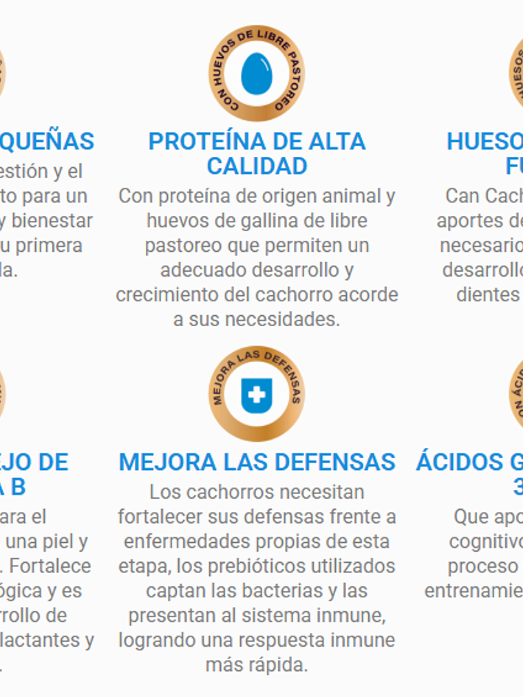 Can Cachorro Carne & Leche 18 Kg  2