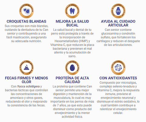 Can Senior Carne & Cereales 18 Kg