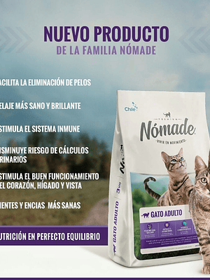 Nomade gato 10 kg