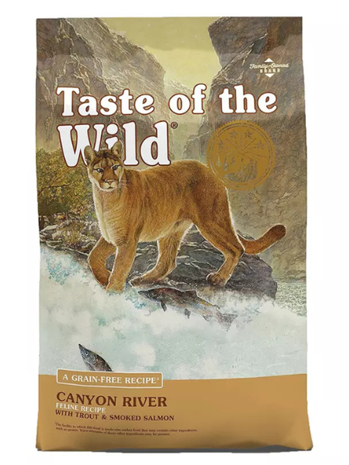 TASTE OF THE WILD CANYON RIVER FELINE CON TRUCHA Y SALMÓN AHUMADO 6.6 Kg 1