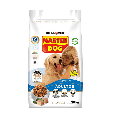 Master Dog Adulto Pollo 18 Kg