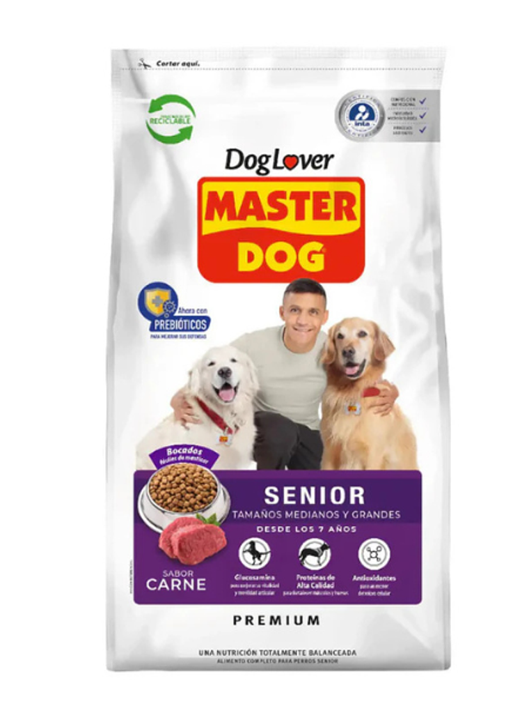 Master Dog Senior Carne 18 kg 1