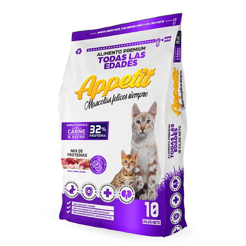 APPETIT GATO ADULTO 10KG