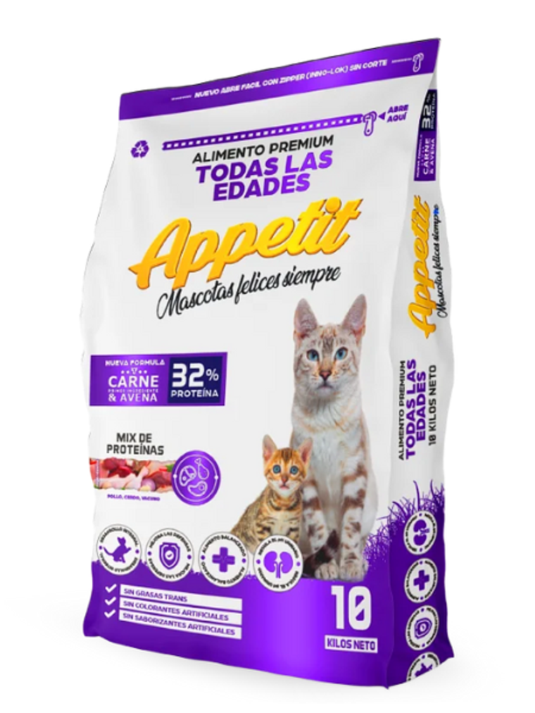 APPETIT GATO ADULTO 10KG 1