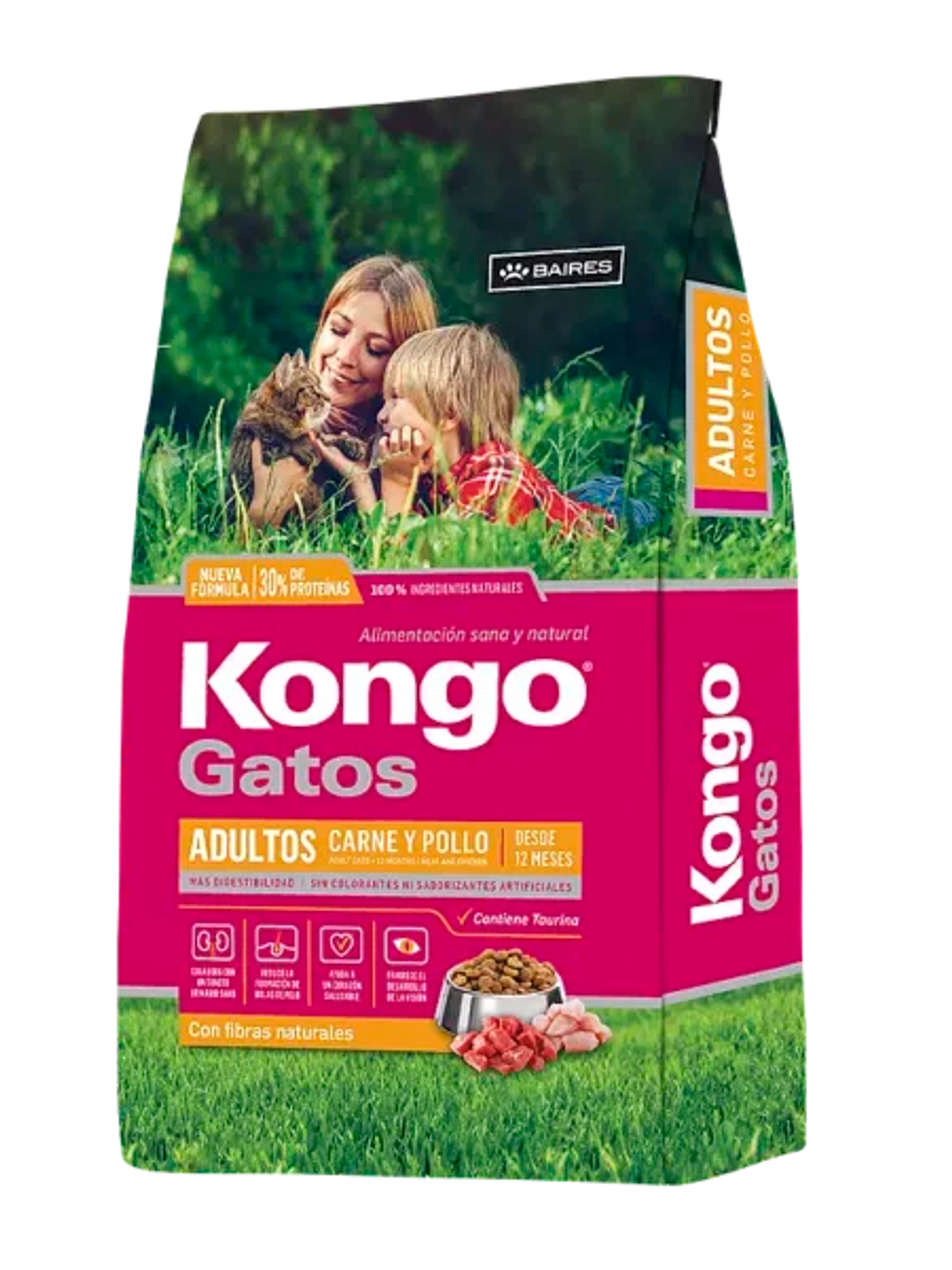 Kongo - Alimento Gato Adulto Carne y Pollo 8 KG 1