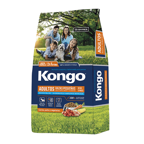 KONGO PERRO RAZA PEQUEÑA 15 KG