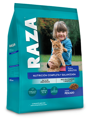 Raza Gato Sabor Pescado 10Kg