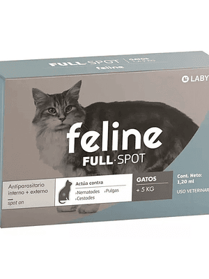 ANTIPARASITARIO INTERNO + EXTERNO FELINE LABYES FULL  +  5 kg
