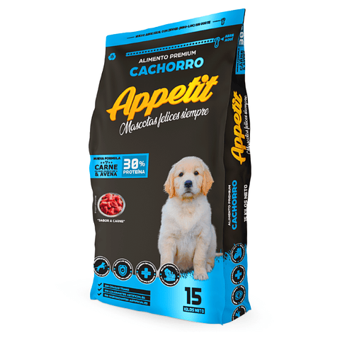 APPETIT PERRO CACHORRO 15K