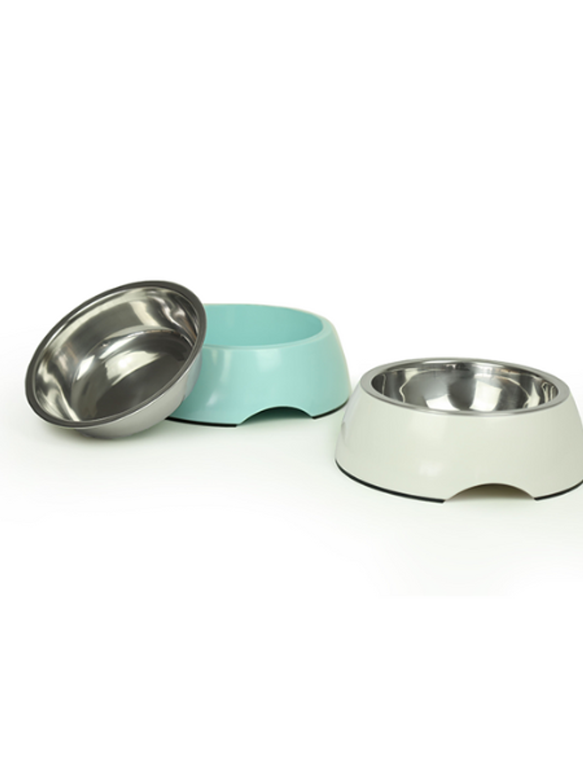 BRNX PLATO MELAMINA + INOX BLANCO S 1