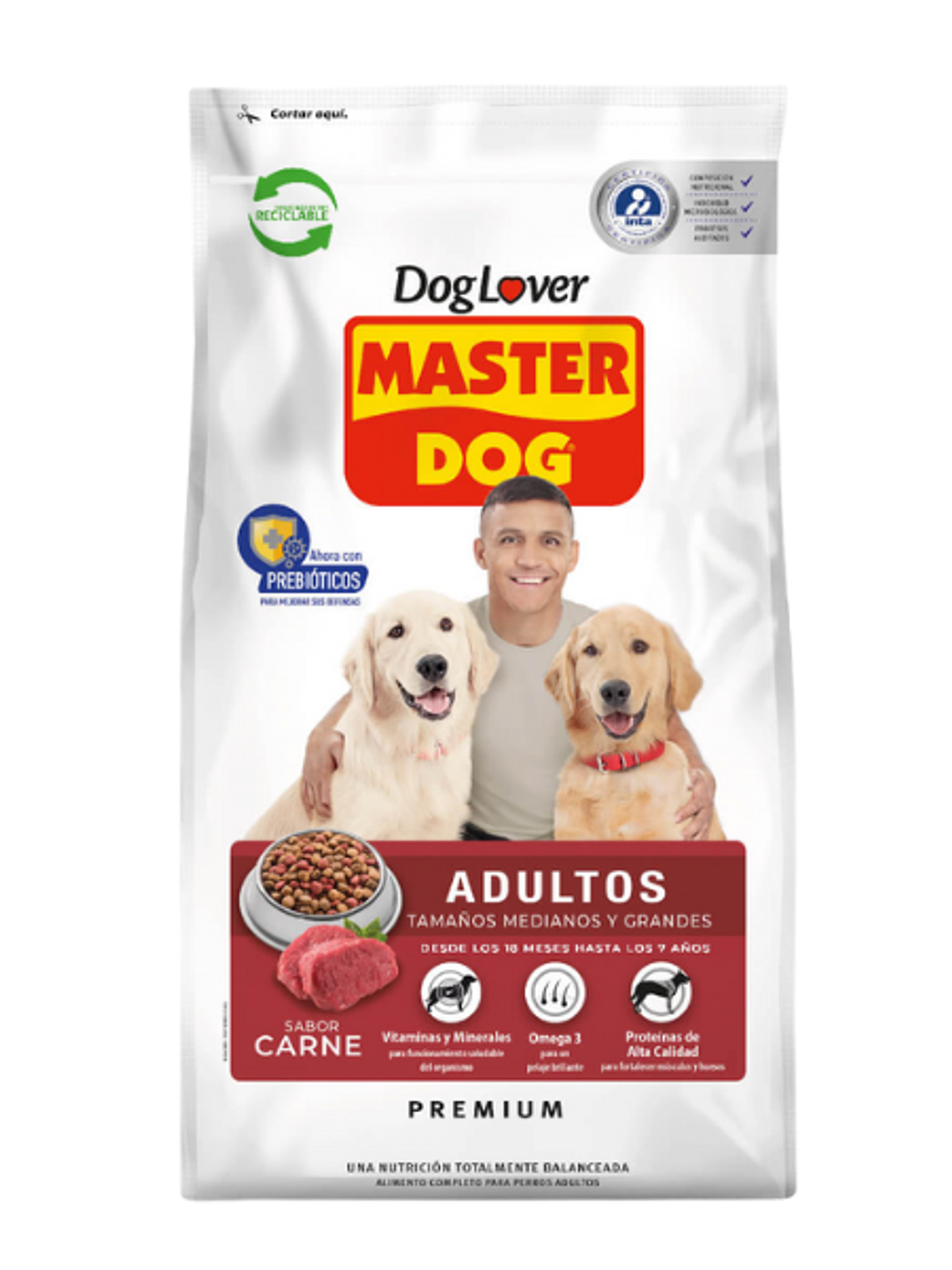 Master Dog Adulto Carne 18 Kg 1