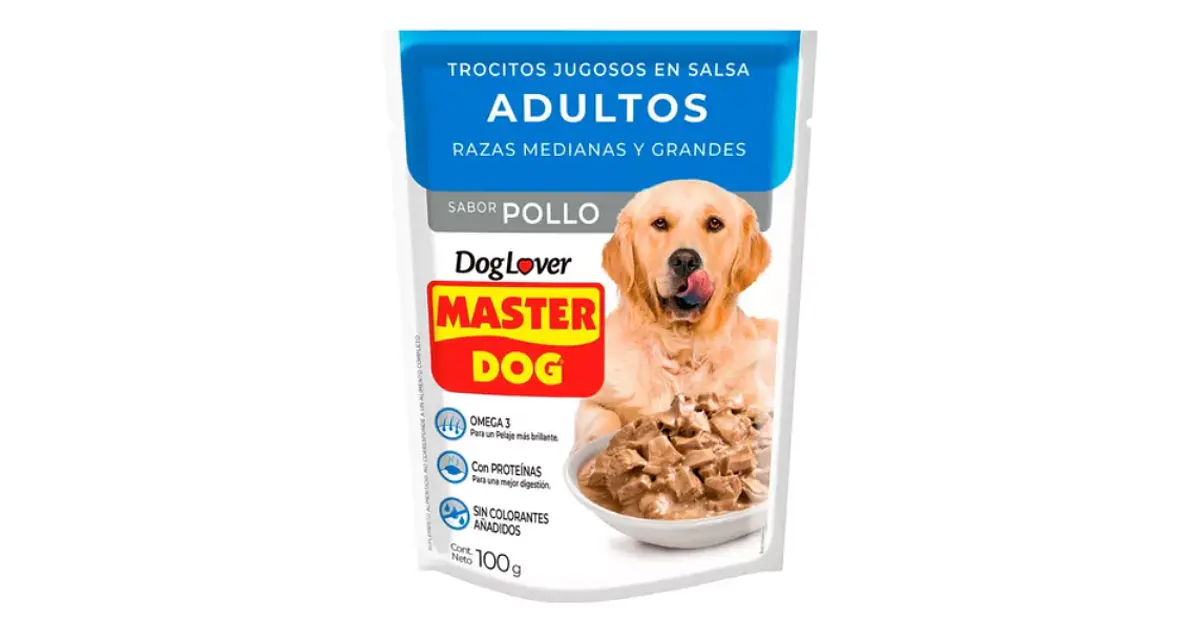 Sachet Master Dog Adulto Pollo 100 Gr