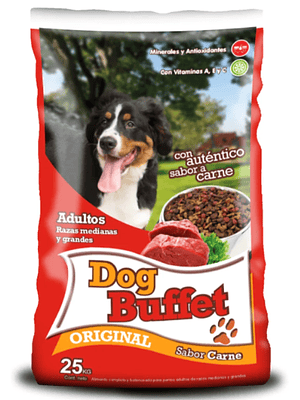DOG BUFFET PERRO ADULTO 25 KG