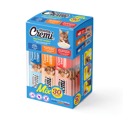 Cremi Gato Box Pescado 30 Sachet