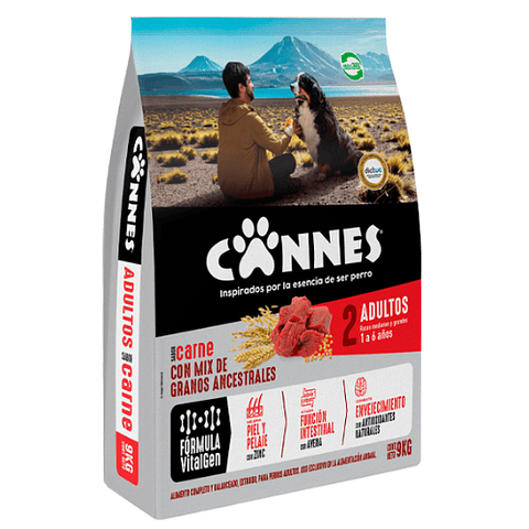 CANNES ADULTO SABOR CARNE 18 KG