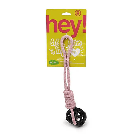 Hey! JUGUETE PERRO CUERDA BOLA