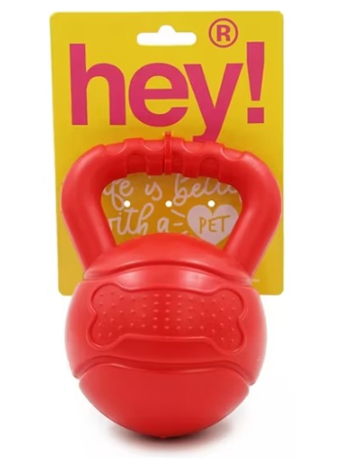 HEY , JUGUETE PESAS GOMA ROJO 1