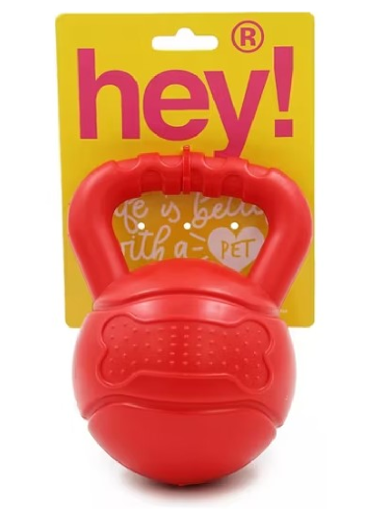 HEY , JUGUETE PESAS GOMA ROJO 1