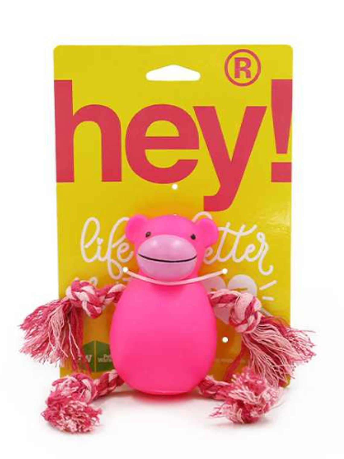 Hey! JUGUETE MONO CUERDA PARA PERROS  1