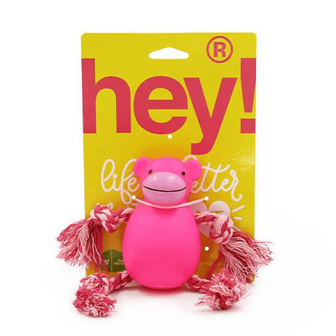 Hey! JUGUETE MONO CUERDA PARA PERROS 