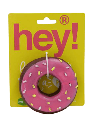 Hey! JUGUETE DONUTS CON SONIDO PARA PERROS