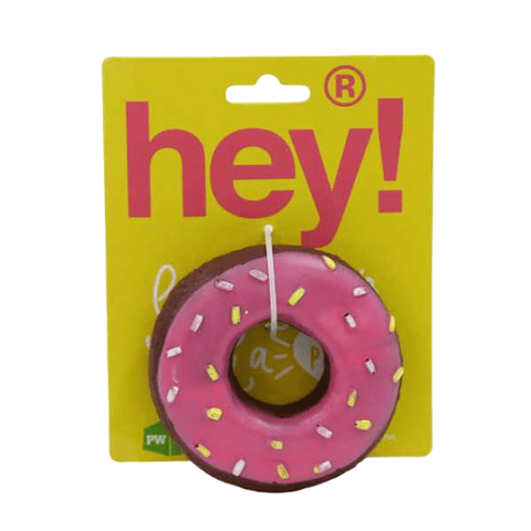 Hey! JUGUETE DONUTS CON SONIDO PARA PERROS