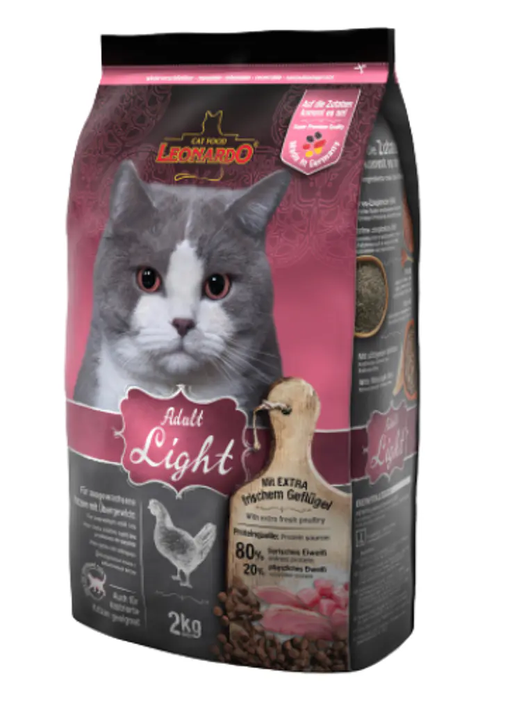 Leonardo Gato Adulto Light 2 Kg 1