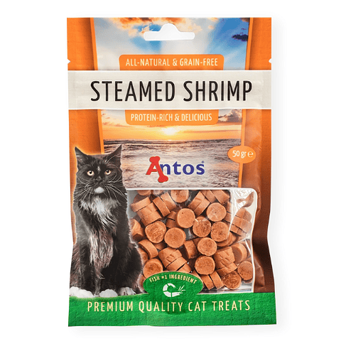 Snack Antos Gato Camarón al Vapor 50 Grs