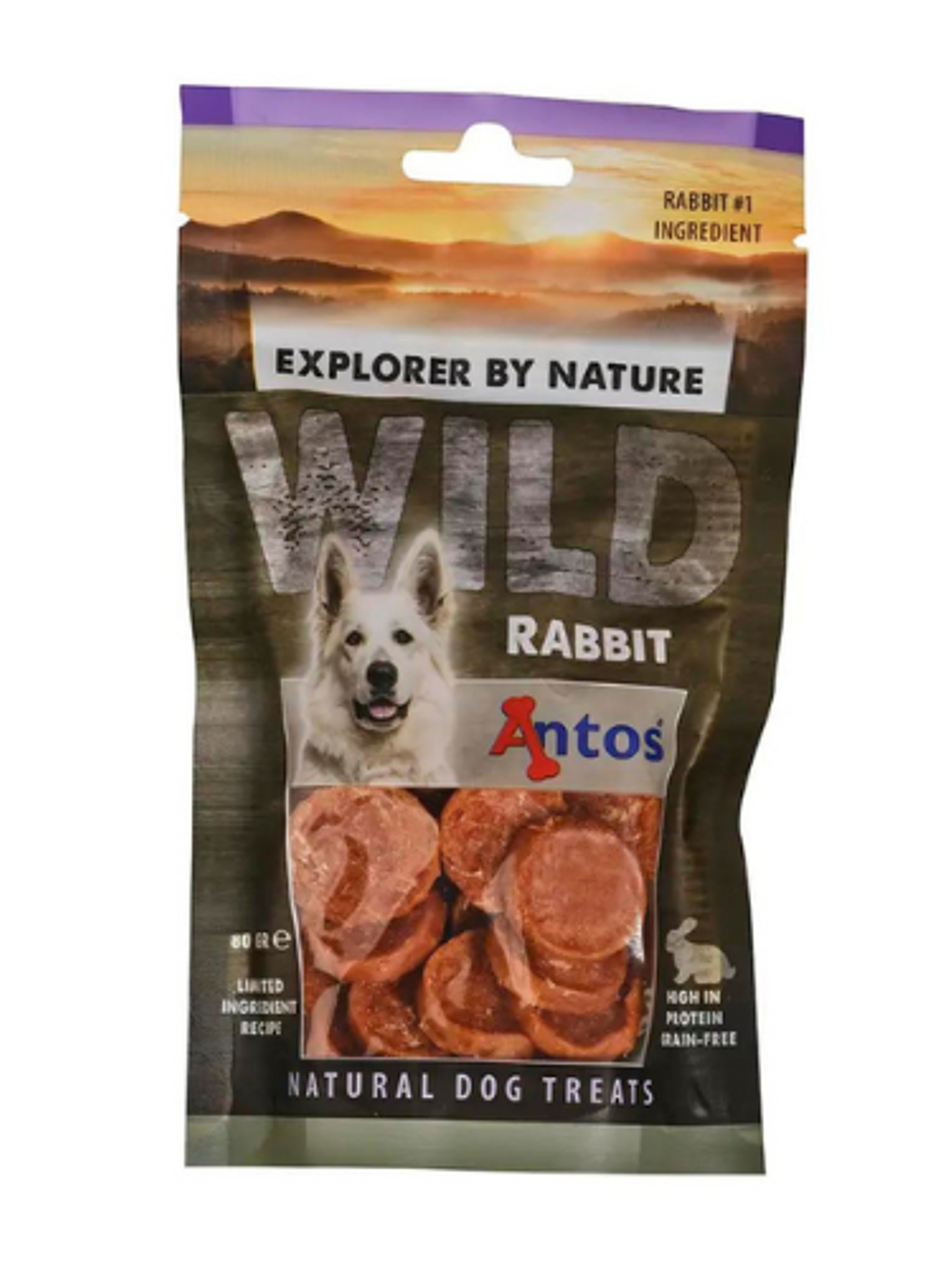 ANTOS WILD RABBIT SACHET 80 GR CONEJO 1