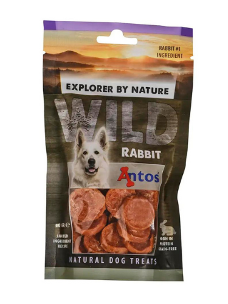 ANTOS WILD RABBIT SACHET 80 GR CONEJO 1