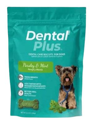 Dental Plus Galletas Perejil y Menta 180 gr