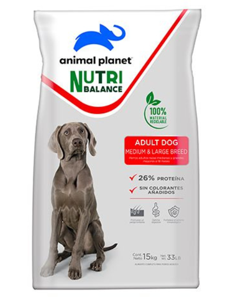 Animal Planet Adulto Razas Medianas y Grandes 20kg 1