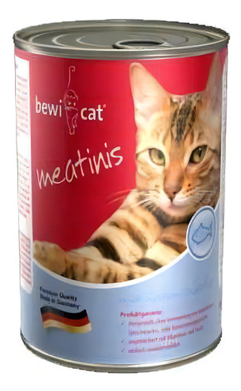 Bewicat Latas Meatinis Rico En Salmón 400 Gr