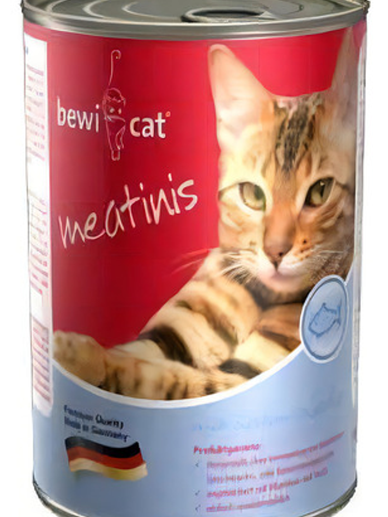 Bewicat Latas Meatinis Rico En Salmón 400 Gr 1