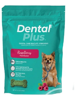Dental Plus Perro Berries Frambuesa 180 Grs
