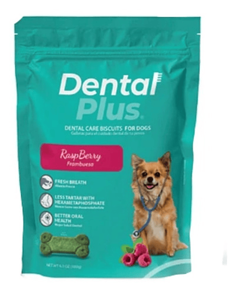 Dental Plus Perro Berries Frambuesa 180 Grs