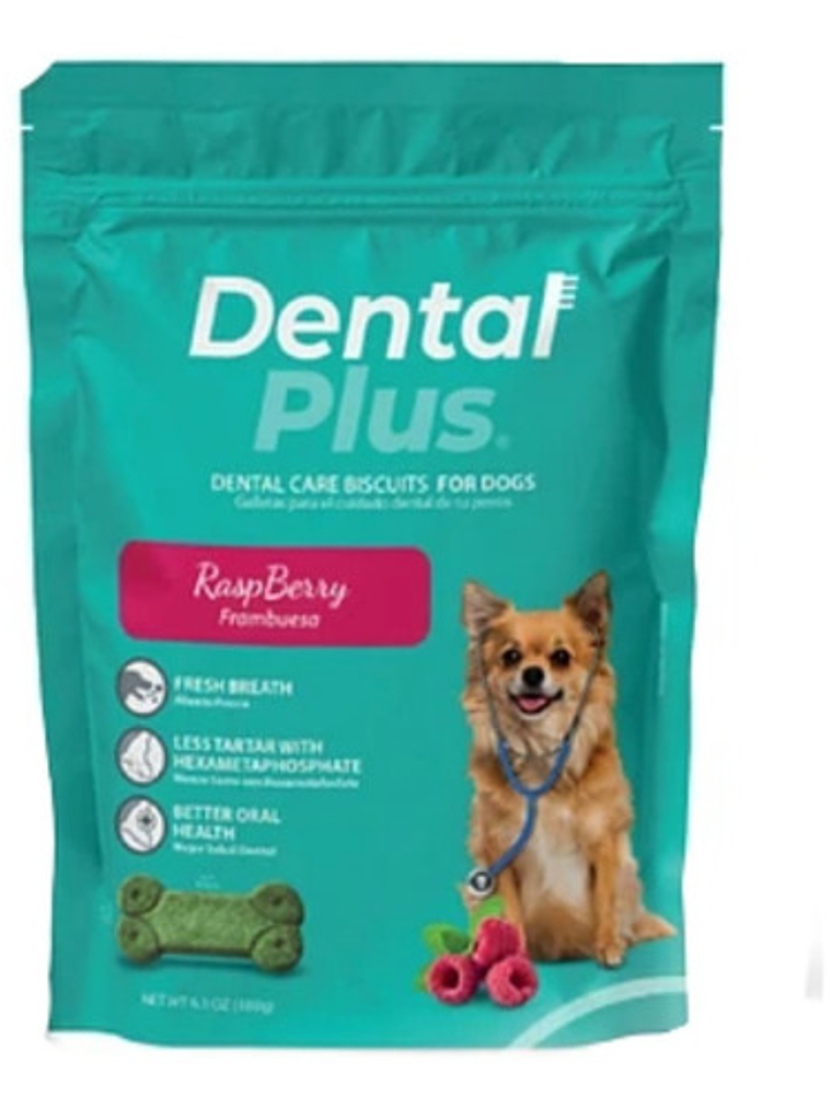 Dental Plus Perro Berries Frambuesa 180 Grs 1