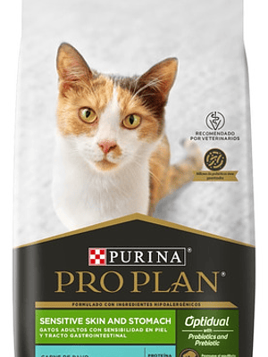 Pro Plan Gato Sensitive Skin & Stomach X 3 Kg