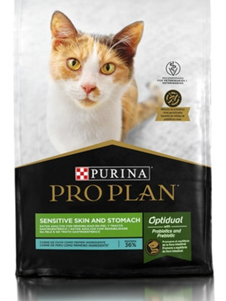 Pro Plan Gato Sensitive Skin & Stomach X 3 Kg 3