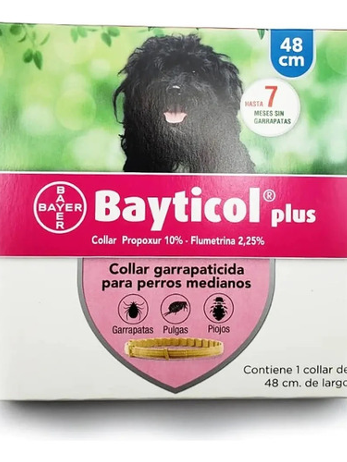Collar Bayticol Bayer 48 Cms Antipulgas Y Garrapatas 1