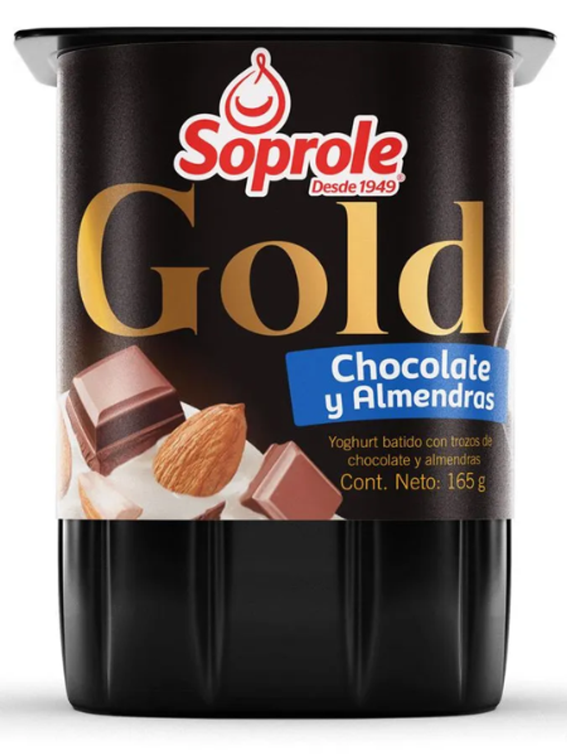 Yogurt Soprole Gold Chocolate Almendra 165 g 1