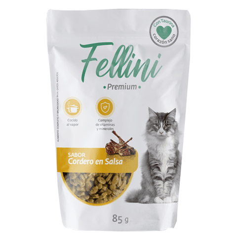Fellini Sachet Cordero en Salsa 85gr