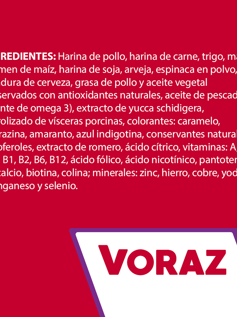 Voraz Perro Adulto 25 Kg 3