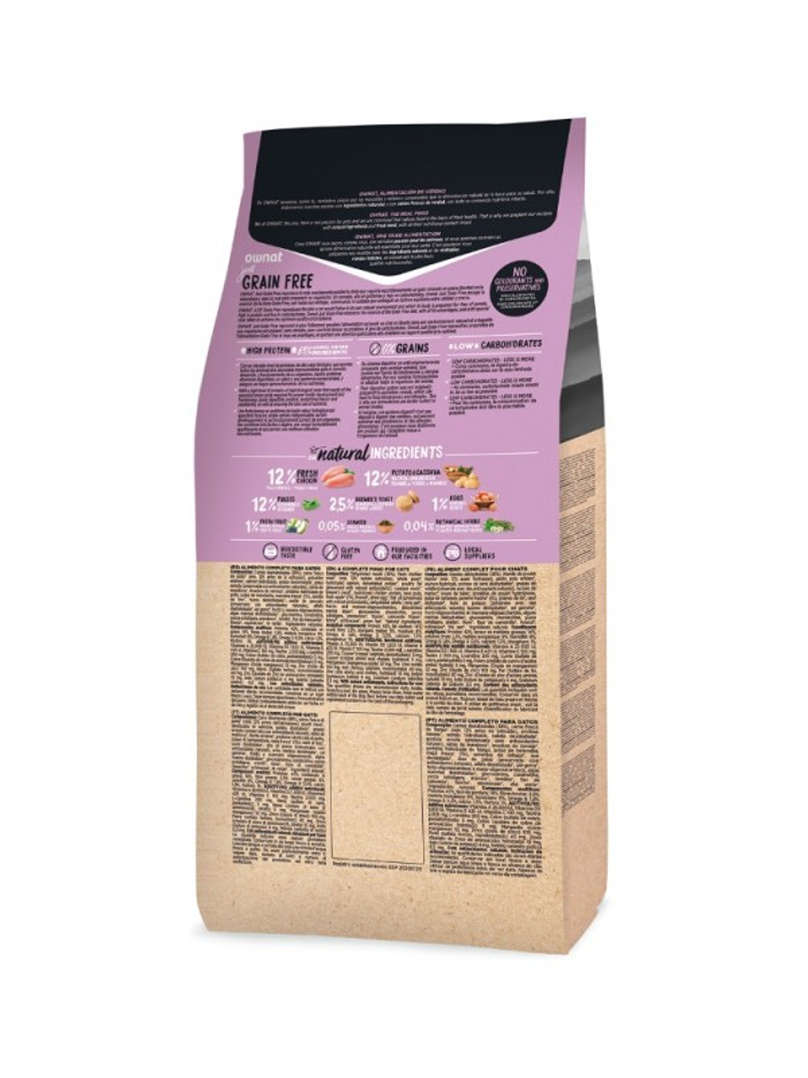 JUST GRAIN FREE STERILIZED CAT 8 KG 2