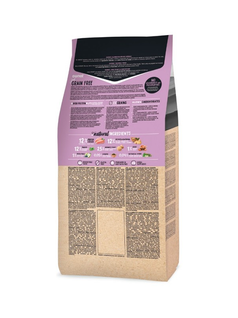JUST GRAIN FREE STERILIZED CAT 8 KG 2